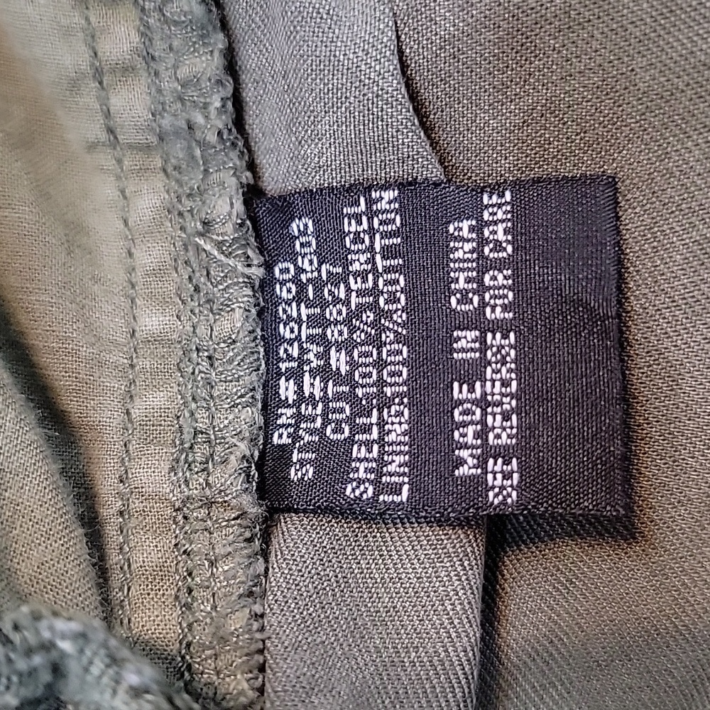 Velvet Heart Olive Green Tencel Pull-On Cargo Jogger Ankle Pants Size XL EUC - Picture 6 of 14